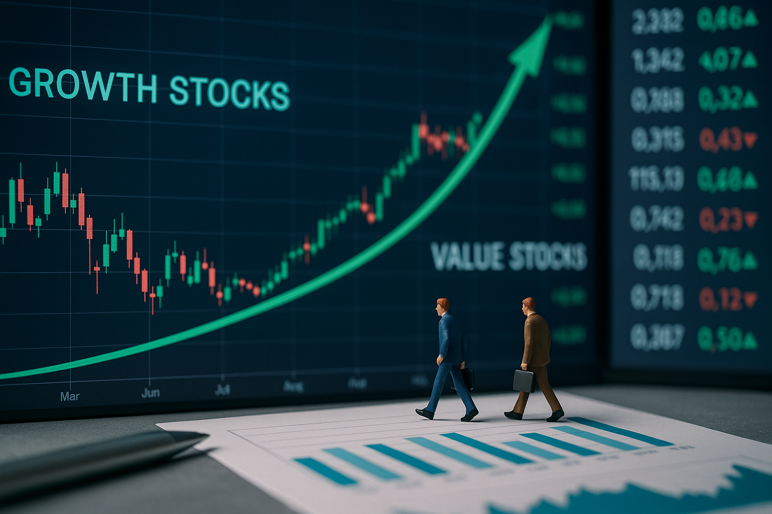 Growth Stocks vs. Value Stocks — Explained for Working People